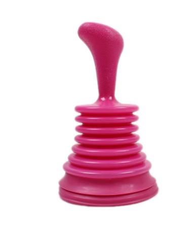 Rose Red Kitchen Pipeline Sink Pipe Dredger Household Cleaner Bathroom Drainage Dredging Superior  and Creative Silver