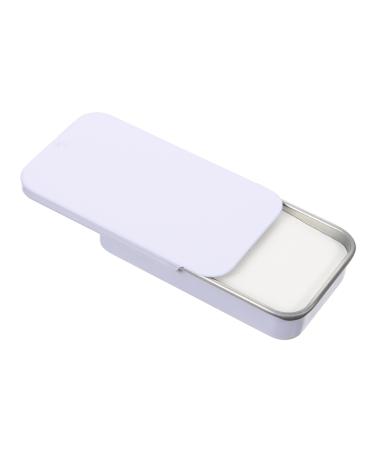 MUSISALY Eyebrow Locating Paste Brow Contour Paste Aluminum Box Women Makeup Tools White 1 count (Pack of 1) White