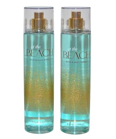 Bath And Body Works Fine Fragrance Mist (At The Beach 8 oz 2pk)