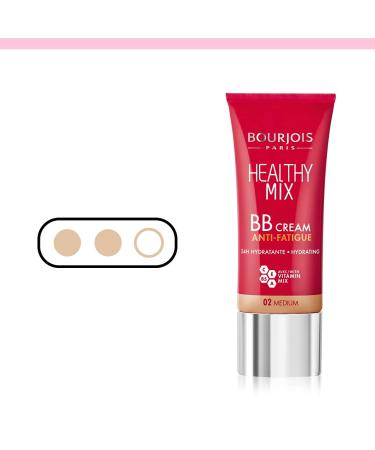 Bourjois Healthy Mix BB Cream 02 Medium 30ml - 1.5 Fl Oz | Single Pack - Buy Online on SooperMarket.com