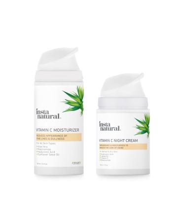 InstaNatural Vitamin C Moisturizer & Vitamin C Night Cream Duo Moisturizer & Night Cream Duo