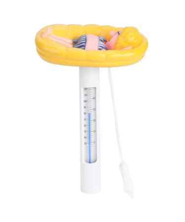 Swimming pool thermometer floating pool thermometer easy to read digital water thermometer for swimming pools whirlpools fishing pond