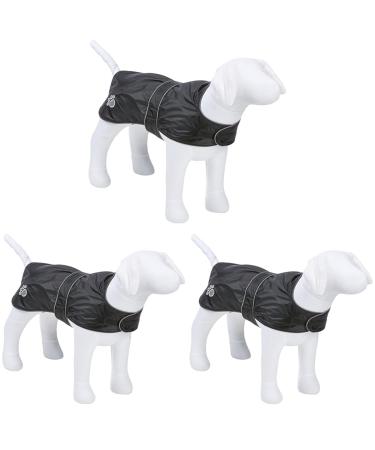 Trixie 30515 Coat Orl ans M: 45 cm black (pack of 3) Black 45CM (M) (pack of 3)