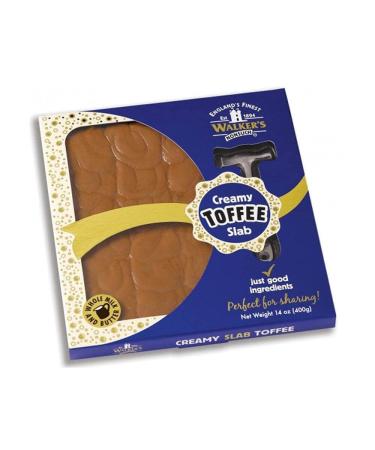 slab toffee - Walkers traditional slab toffee - 400g