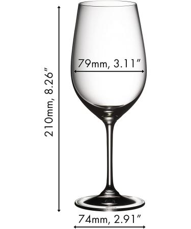 Riedel Vinum 6416/15 Chianti/Riesling Glasses Set of 2 - Riesling Grand Cru/Zinfandel - 2 Count - Buy Online on SooperMarket.com
