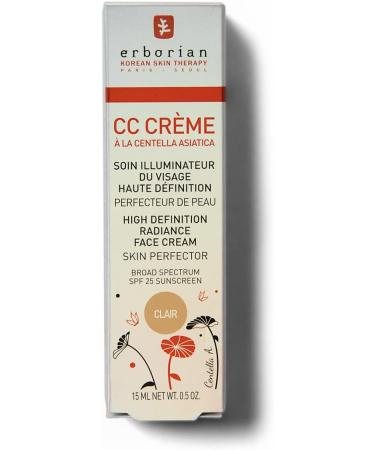 Erborian CC Cream with Centella Asiatica 15ml SPF 25 - Korean Skincare Tinted Moisturiser - Fair Shade - Dor 15 ml Light (Pack of 1) - Buy Online on SooperMarket.com