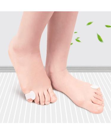 HEIMEABI Toe Straightener & Spreader | Bunion Corrector Gel Separator | Pinky Toe Corrector & Cellulite Remover - Light Blue One Size - Buy Online on SooperMarket.com