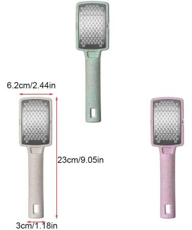 Dajidafu Foot Rasp File Home Professional Adults Personal Care Pedicure Tool Stainless Steel Callus Remover Accessories Green - Buy Online on SooperMarket.com