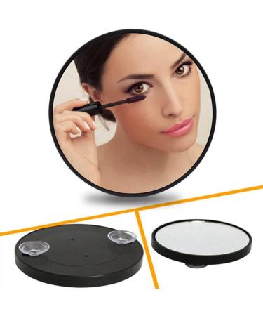 jumbans Magnifying Suction Cup Vanity Mirror 20X Handheld Magnifying with Handle Black - Buy Online on SooperMarket.com