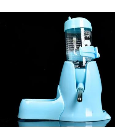 Hamster Water Bottle 80ml Hamster Water Dispenser Free Standing Small Animal Water Bottle with Stand Hut Automatic Feeder and Food Dispenser Holder for Rabbit Guinea Pig Rat Gerbil Chinchilla - Buy Online on SooperMarket.com