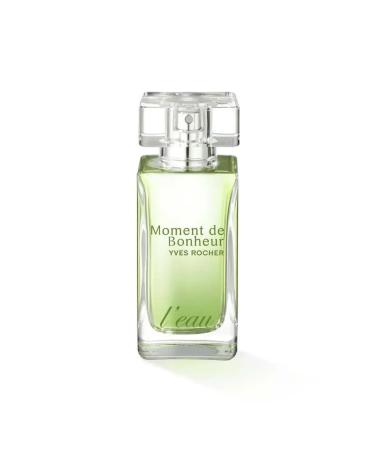 Yves Rocher Eau de Toilette Moment de Bonheur l'Eau Women Perfume Spray Long Lasting Fragrance - 50 ml. / 1.7 fl.oz.