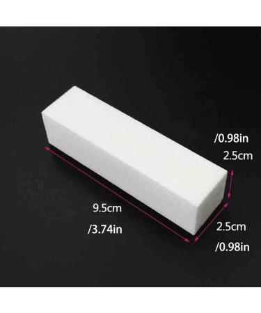 Dajidafu 12X Nail Buffer Buffering Block Sanding Brick High Elasticity Safety Great Resilience Space Saving Manicure Supplies - Buy Online on SooperMarket.com