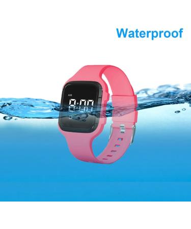 15 Alarm Vibrating Reminder Watch Water Resistant Medical Vibration Reminder | Blue Square | International Shipping - Buy Online on SooperMarket.com
