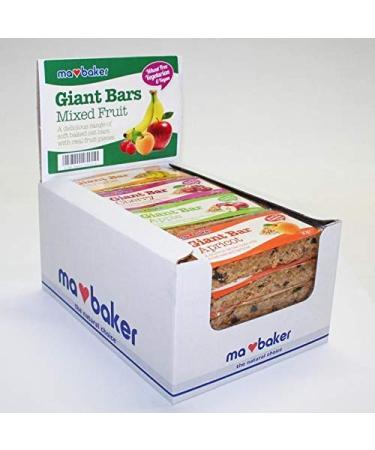 Ma Baker | Giant Fruit Bar - Wheat Free | 20 x 90G