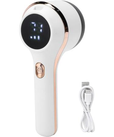 Multifunctional Electric Lint Remover - Rechargeable Fuzz & Fabric Cleaner for Clothes & Furniture | Digital Display (White - Buy Online on SooperMarket.com