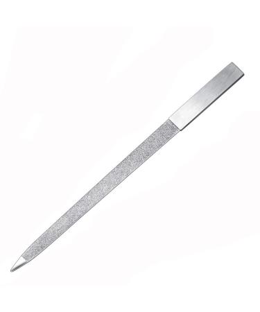 Urbanstrive 3-Piece Diamond Nail File Set - Stainless Steel Double-Sided Metal Buffer Files for Salon Quality Manicures at Home and On-the-Go - Buy Online on SooperMarket.com