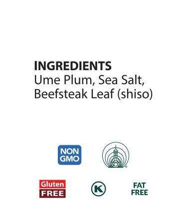 Eden Ume Plum Vinegar - Authentic Traditional Recipe, No Chemical Additives - 10 oz Amber Glass Bottle - Buy Online on SooperMarket.com