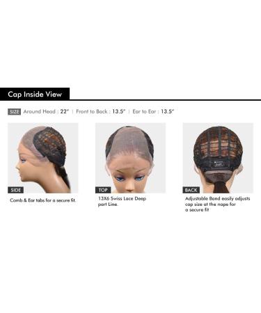 Sensationnel Cloud 9 WHAT LACE 13x6 Wig - Hand Tied Synthetic Hair Illusion Lace Frontal - Audry - Buy Online on SooperMarket.com