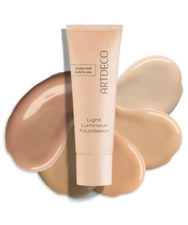 Artdeco Light Luminous Foundation - Lightweight Liquid with Natural Finish & Blue Light Protection | Golden Tan 31 - 25ml - Shop Internationally - Buy Online on SooperMarket.com