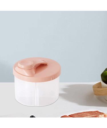 Rotating Milk Powder Dispenser | Portable Formula Storage Box with 4 Compartments | Outdoor Snack Container for Feeding Infant - Buy Now! - Buy Online on SooperMarket.com