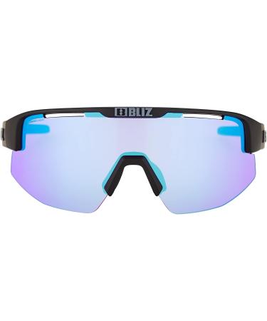 Bliz Matrix Small Nordic Light Sports Glasses - Matt Black/Violet Blue | Premium Performance & Style for Athletes - Buy Online on SooperMarket.com
