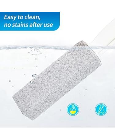 Pumice stone for cleaning the toilet bowl scouring rod with rust. Remover for tiles in the bath powerfully removes limescale hard water and limescale deposits Grey - Buy Online on SooperMarket.com