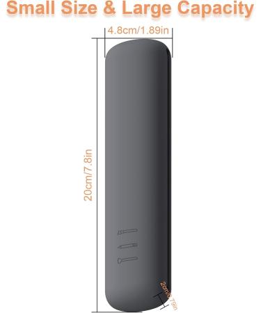 Fnyes Travel Makeup Brush Holder S Gray | Compact & Stylish for On-the-Go Beauty - Buy Online on SooperMarket.com