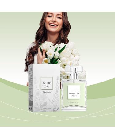 White Tea Perfume White Tea Eau De Toilette Spray Perfume for Women Refreshingly Elegant Long-Lasting Fragrance Women's Perfume Unveiling Sophisticated Charm (2 pack) - Buy Online on SooperMarket.com