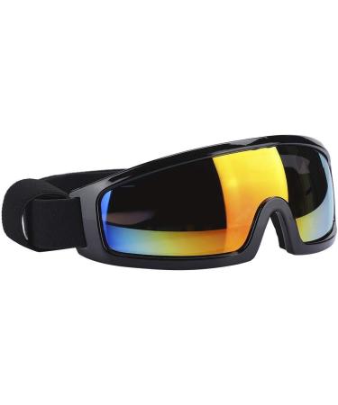 Dog Sunglasses Pet Fashion Goggles Wide View Dog Plastic Glasses for Wind Dust Snow Protection Adjustable Elastic Straps Pet Glassesfor Medium and Large Dogs(Black) - Buy Online on SooperMarket.com
