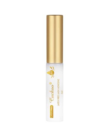 Cuckoo Clear Eyelash Glue 5ml - Strong Hold, Waterproof, Latex-Free | Best Strip Adhesive for Sensitive Eyes - 2 Bottles - Buy Online on SooperMarket.com