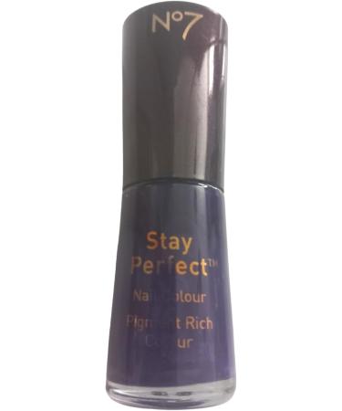 Boots No7 Stay Perfect Nail Polish Varnish Violetta 70 - Buy Online on SooperMarket.com