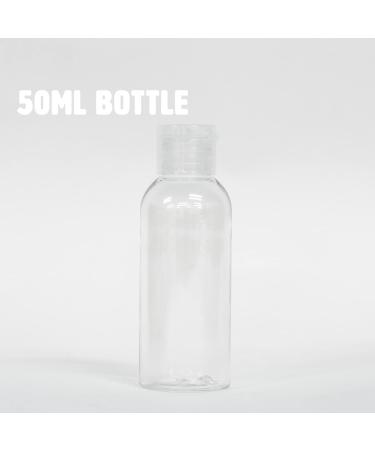 50ml Plastic Travel Bottles with Flip Cap - 4 Pack - Buy Online on SooperMarket.com