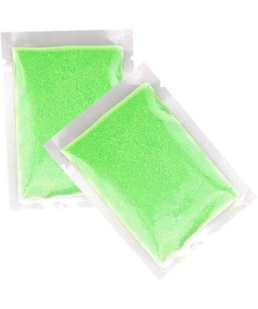 ibasenice 2 Pack Luminous Nail Glitter Resin Pigments Glow Fluorescent Powder Luminous Sand Fluorescence Green Siize 4 - Buy Online on SooperMarket.com