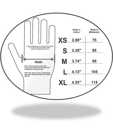 Low Derma Gray Black Nitrile Exam Gloves - Powder Free, Latex Free, Non Sterile - 5 Mil - Large (Pack of 1000) - Buy Online on SooperMarket.com