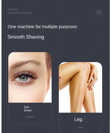 GeRRiT 4-in-1 Electric Shaver for Men & Women - Multifunction Eyebrow Trimmer Nose Hair Trimmer Epilator (Black) - International Shipping Available - Buy Online on SooperMarket.com
