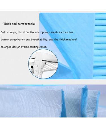 40 Count Dog Training Pads Extra Large Puppy Pads Disposable Absorbent & Leak-Proof XL Pet Pee Pads Housebreaking Supplies for Large Dogs Puppies Cats Rabbits and Kids - 36x32 Inch Blue - Buy Online on SooperMarket.com