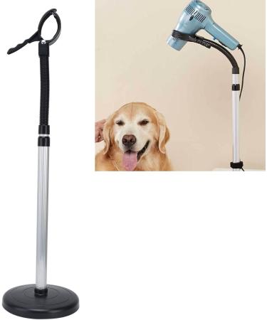 KUIKUI Hands Free Hair Dryer Stand 360 Degree Rotation Adjustable Height Flexible Neck Heavy Duty Base and Easy to Use. - Buy Online on SooperMarket.com