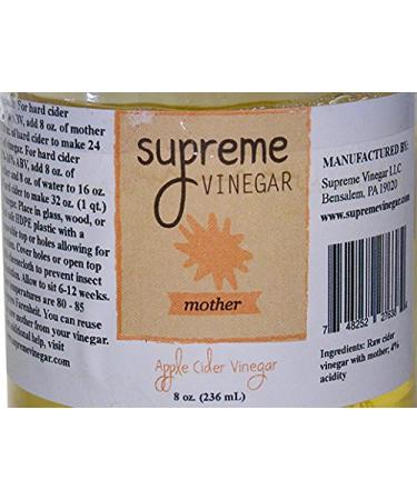 Supreme Cider Mother of Vinegar Yellow - 3696 Supreme Vinegar - Buy Online on SooperMarket.com