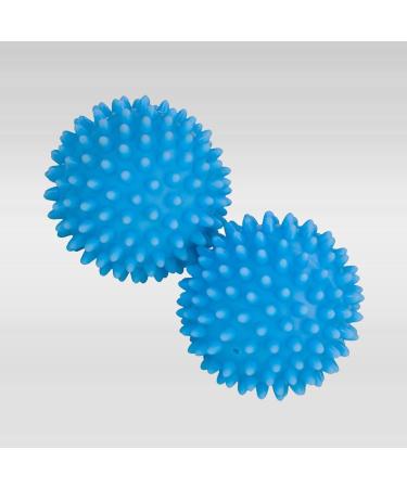 TV Time Direct Reusable Laundry Dryer Balls - Fabric Softener Blue - 2 Pack | Eco-Friendly Clothes Dryer Solution - Buy Online on SooperMarket.com