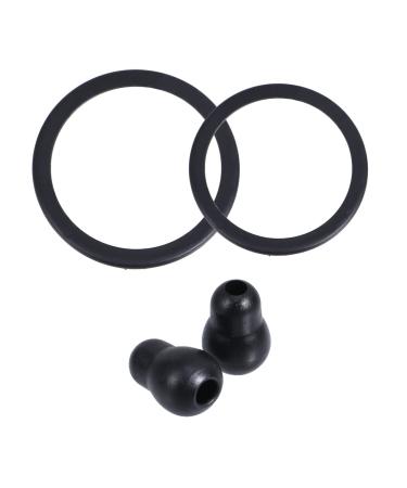 Totority 2 Sets Stethoscope Earplug Creative Replacement Ear Tips Earbuds Stethoscope Earplug for Hospital