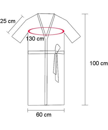 Buy Mollensiuer Silver Salon Robe - Stylish Hair Cutting Smock for Clients | International Shipping Available - Buy Online on SooperMarket.com