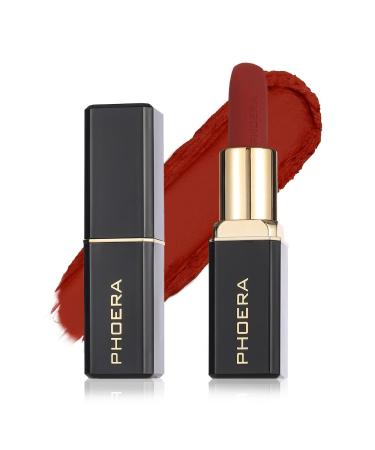 Phoera Non Transfer Lipstick Waterproof  smudge-proof and mask-proof feeling weightless Pigmented Formula Long-Lasting Lipstick That Are Mask  Water and Sweat Proof. (05 Mona)