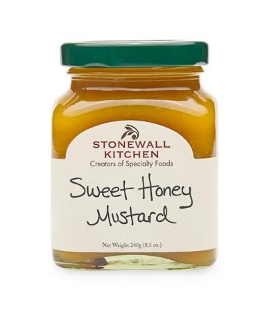Stonewall Kitchen Sweet Honey Mustard, 8.5 Ounces Sweet Honey 8.5 Ounce (Pack of 1)