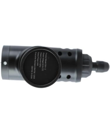 High-Frequency Black Body Massager with 8 Silicone Heads - Deep Tissue Relief for Sore Muscles - International Shipping Available - Buy Online on SooperMarket.com