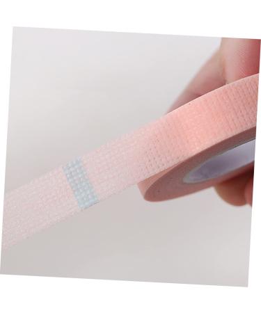 Ipetboom Adhesive Fabric Lash Tape - 7 Rolls Non-Woven Eyelash Extension Tapes 5.1x1.2cm Pink | International Shipping Available - Buy Online on SooperMarket.com