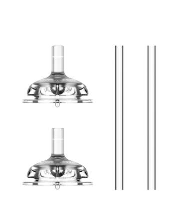 Gulicola Baby Bottle Straw Replacement  Baby Water Cup Spout  2pcs Baby Straw Replacement