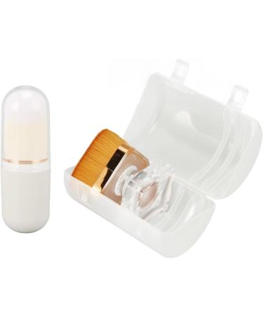 Foundation Makeup Brush Loose Powder Brush Fluffy Hair Strong Powder Grip Thickening Die Casting With Storage Box For Daily Use - Buy Online on SooperMarket.com