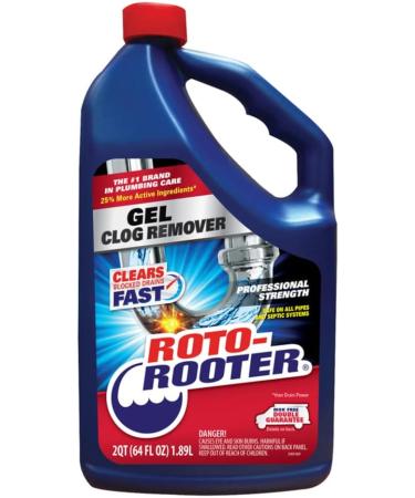Buy Gel Clog Remover 64 oz - Case of 4 | Effective Drain Cleaner for Fast Clog Removal | International Shipping Available - Buy Online on SooperMarket.com