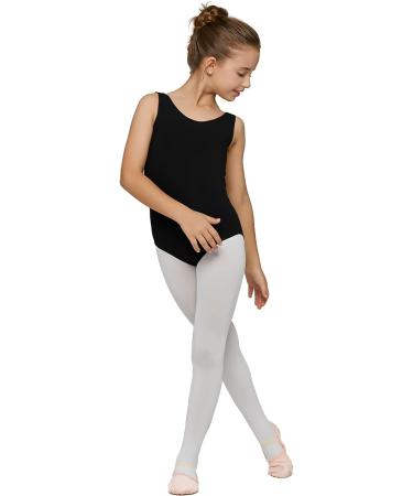 Danswan Girls Leotard Black Tank | Dance Ballet Gymnastics Bodysuit - 10-12 Years - Buy Online on SooperMarket.com