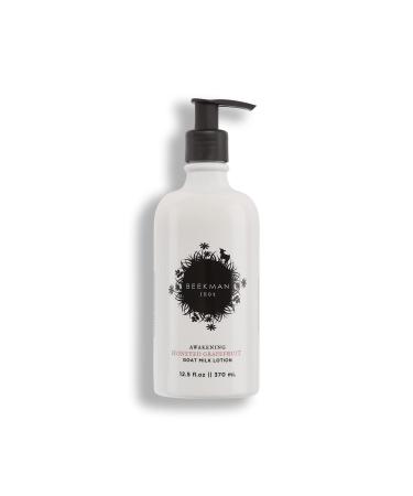 Beekman 1802 Goat Milk Lotion - 12.5 oz - Hydrating & Naturally Exfoliating Body Lotion - Good for Sensitive Skin - Cruelty Free Honeyed Grapefrui